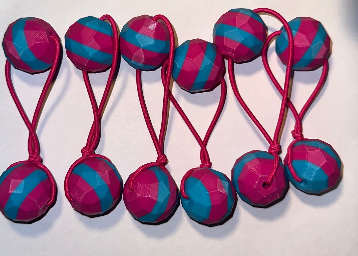 customized sphere ponytail holder