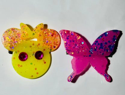 mommy and me hair clips